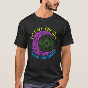 Camiseta Lema Hippie Viva Pelo Sol Ame a Lua Inspiração