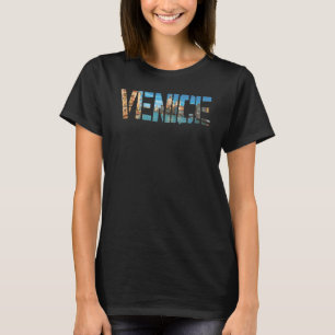 Camiseta Lembrança da cidade de Veneza Itália para homens m