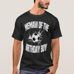 Camiseta Lembrança Da Festa G Do Bday Team De Futebol De Ga