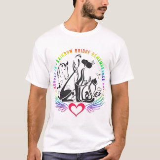 Camiseta Lembrança da ponte arco-íris - Camisa-T masculina