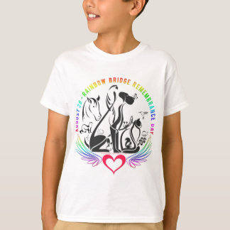 Camiseta Lembrança da Ponte do Arco-Íris - Kids T-Shirt