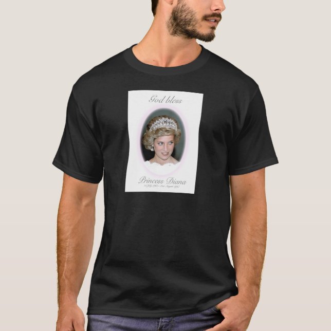Camiseta Lembrança da Princesa deus abençoe Diana (Frente)