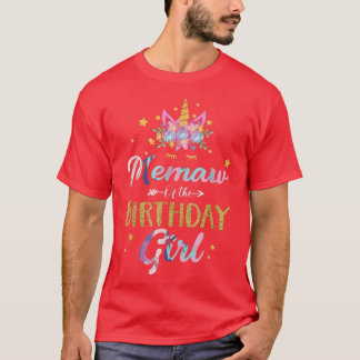 Camiseta Lembrança Da Rapariga De Aniversário Que Oferece A
