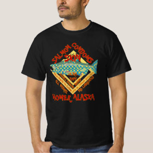 Camiseta Lembrança de Alaska Presente Viagem Vacações Turis