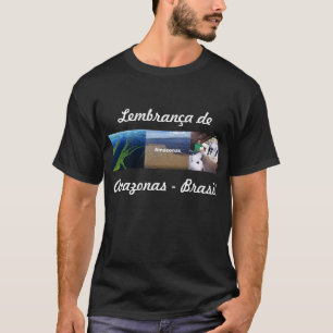 Camiseta lembrança de Amazonas