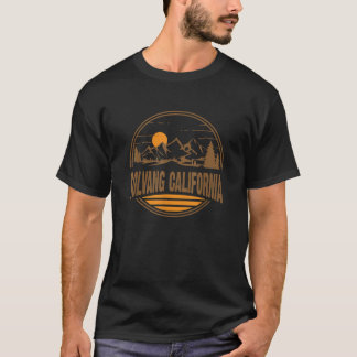 Camiseta Lembrança de caminhada na montanha Vintage Solvang