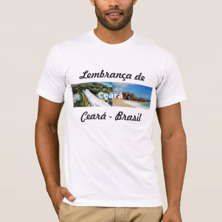 Camiseta lembrança de Ceará