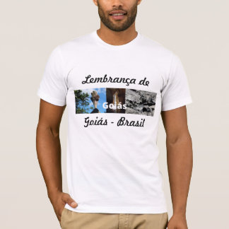 Camiseta lembrança de Goiás