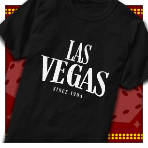 Camiseta Lembrança de Las Vegas Las Vegas Desde 1905 Las Ve