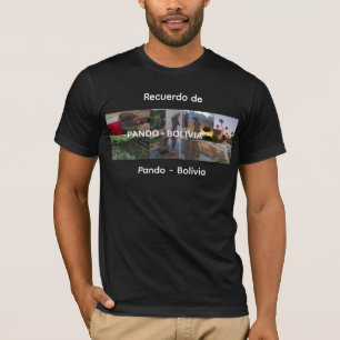 Camiseta Lembrança de Pando Bolívia