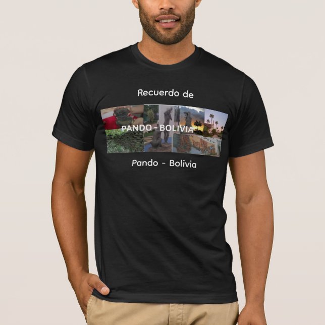Camiseta Lembrança de Pando Bolívia (Frente)