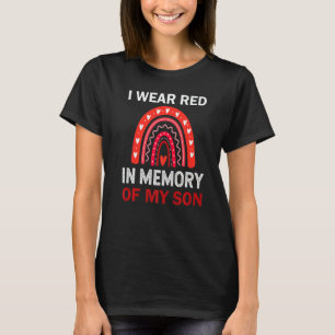 Camiseta Lembrança Do Filho Apoiando Viciados Livres De Dro