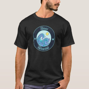 Camiseta Lembrança do Havaí Hi Havaí Gráfico Náutico de Sur