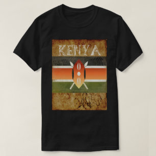 Camiseta Lembrança do t-shirt de Kenya