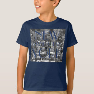 Camiseta Lembrança personalizada dos t-shirt NYC da New