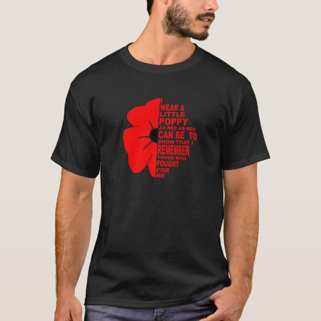 Camiseta Lembrança Poppy Poem (Frente)
