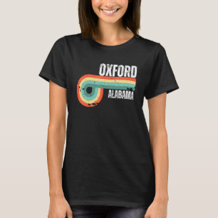 Camiseta Lembrança Retro Vintage Estado Alabama Cidade Oxfo