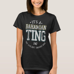 Camiseta Lembrança Vintage Bahamas Férias Diversão Nassau B