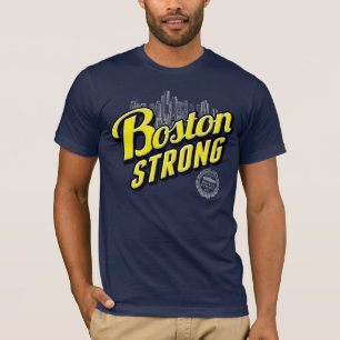 Camiseta Lembranças Fortes Da Cidade De Boston