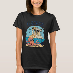Camiseta Lembrancinha de criança da Grécia Atenas Família G