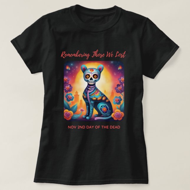 Camiseta Lembrando Aqueles Que Perdemos Pets (Frente do Design)