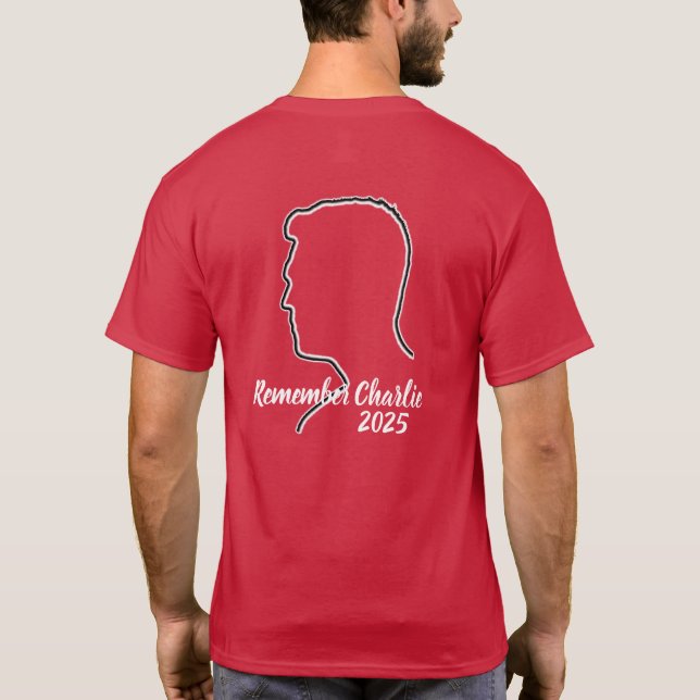 Camiseta Lembrando Charlie (Verso)