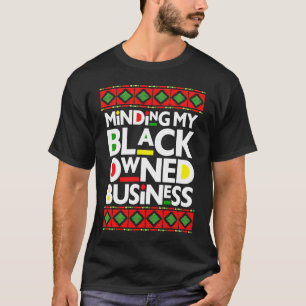 Camiseta Lembrando do meu negócio preto História negra