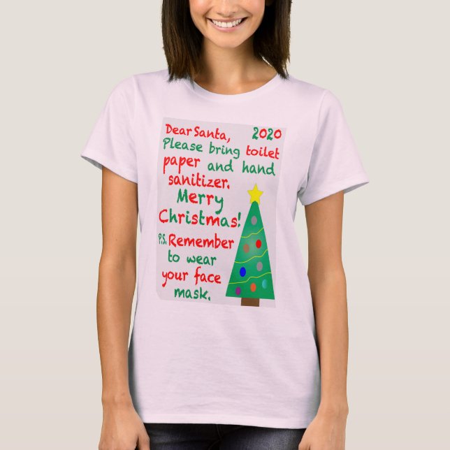 Camiseta Lembrando o Natal de 2020 (Frente)