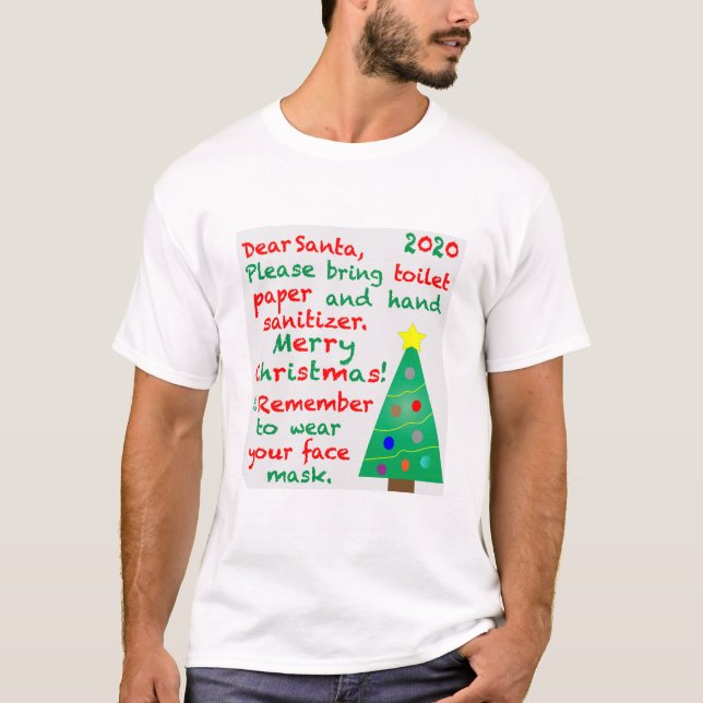 Camiseta Lembrando o Natal de 2020 (Frente)