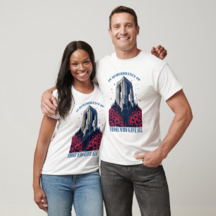 Camiseta Lembrando-se daqueles que comemoraram o dia todo