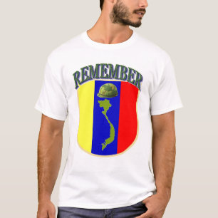 Camiseta Lembrar o logotipo do Vietname