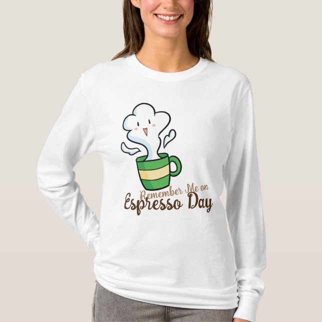 Camiseta Lembre-se de mim personalizável no dia do expresso (Frente)