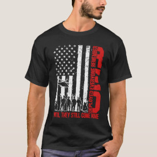Camiseta Lembre-Se De Todos Implantados Na Sexta-Feira Verm