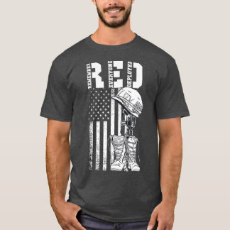 Camiseta Lembre-se de todos os veteranos implantados na RED