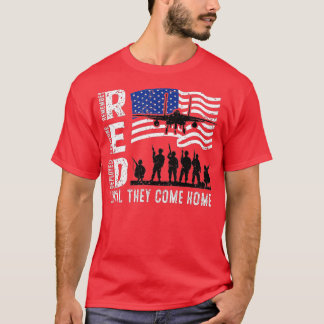 Camiseta Lembre-se de todos os veteranos implantados na RED