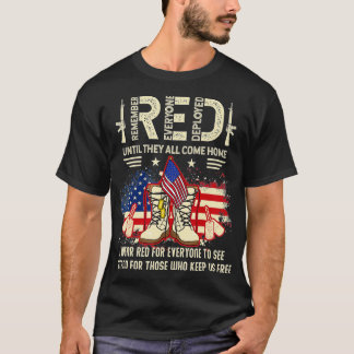 Camiseta Lembre-se de todos os veteranos implantados na RED