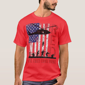 Camiseta Lembre-se de todos os veteranos implantados no RED