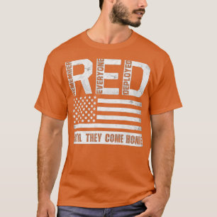 Camiseta Lembre-se de todos os veteranos implantados no RED