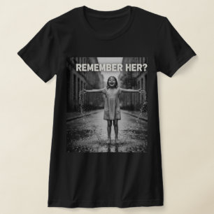 Camiseta Lembre-se Dela – Dança na Chuva Alegria da Criança