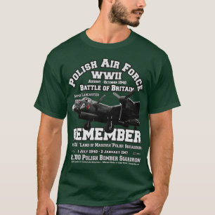 Camiseta Lembre-se do Dywizjon 300 Land de Mazóvia