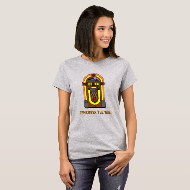 Camiseta Lembre-se dos anos 60 (Frente Completa)