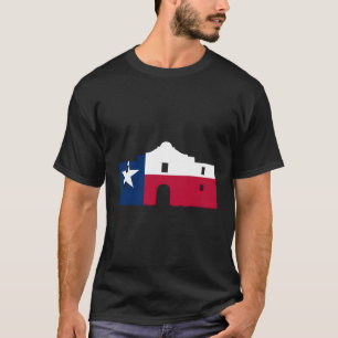 Camiseta Lembrem-se da Missão de San Antonio Bandeira do Al