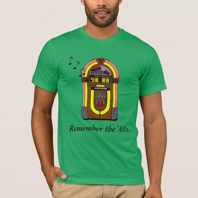 Camiseta Lembrem-se dos anos 60 (Frente)