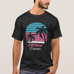 Camiseta Lembrete de Cartagena Souvenir Colombia