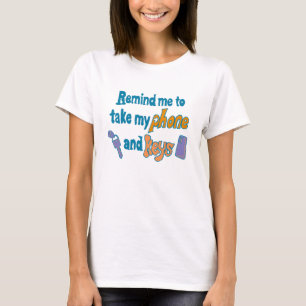 Camiseta Lembrete de Esquecimento Divertido TDAH Desatento