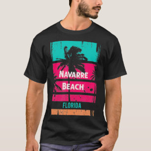 Camiseta Lembrete de Navarre Beach Souvenir Florida 4