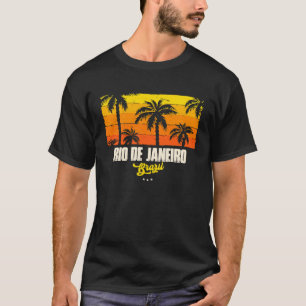 Camiseta Lembrete do Brasil do Souvenir no Rio de Janeiro