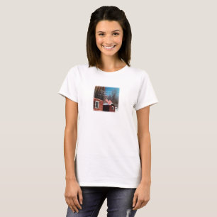 Camiseta Lembretes patrióticos da bandeira do celeiro toda