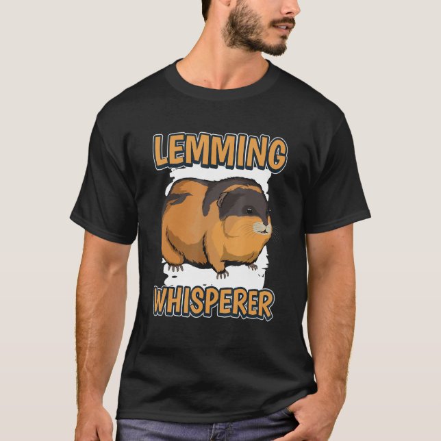 Camiseta Lemming Whisperer Rodent Cote Lemmings (Frente)