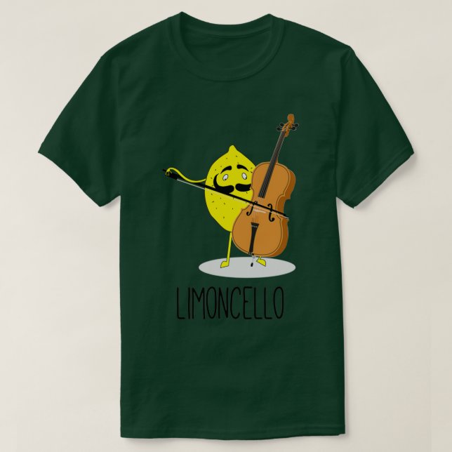 Camiseta Lemon Cello make limoncello (Frente do Design)